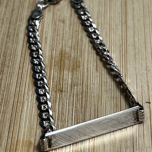 Silver Kids Bracelet